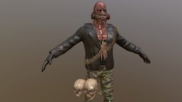 Post apocalyptic character substancepainter, substance