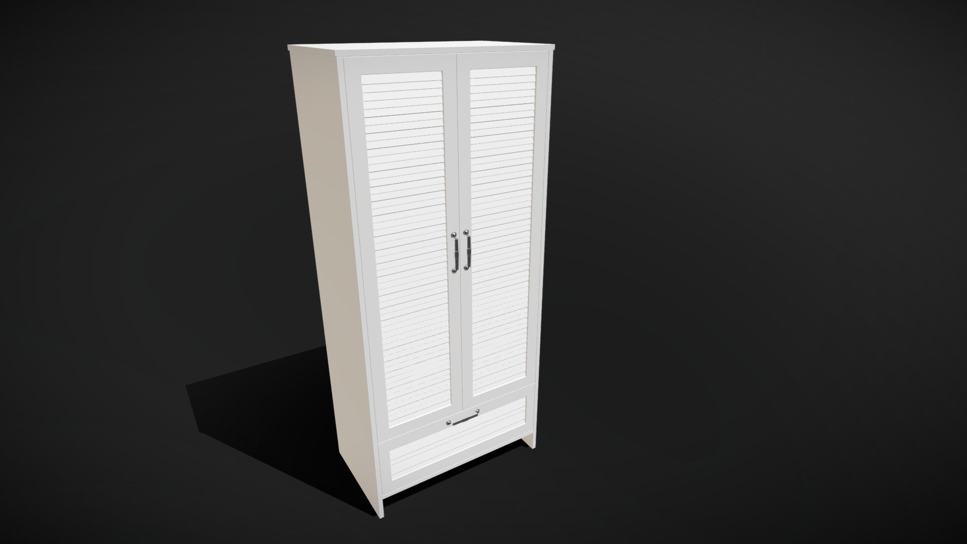 Wardrobe Classic

A classic simple wardrobe/closet 




Made in Blender 3.0

Real life scale

Blend file and OBJ
 - Wardrobe Classic - Download Free 3D model by Blaž Mraz (@Mraz3D) 3d model