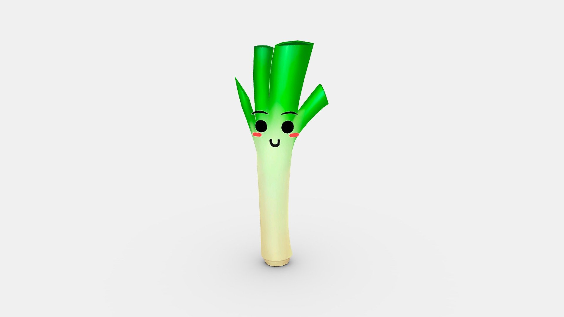 Cartoon onion - Cartoon onion mascot - Buy Royalty Free 3D model by ler_cartoon (@lerrrrr) 3d model