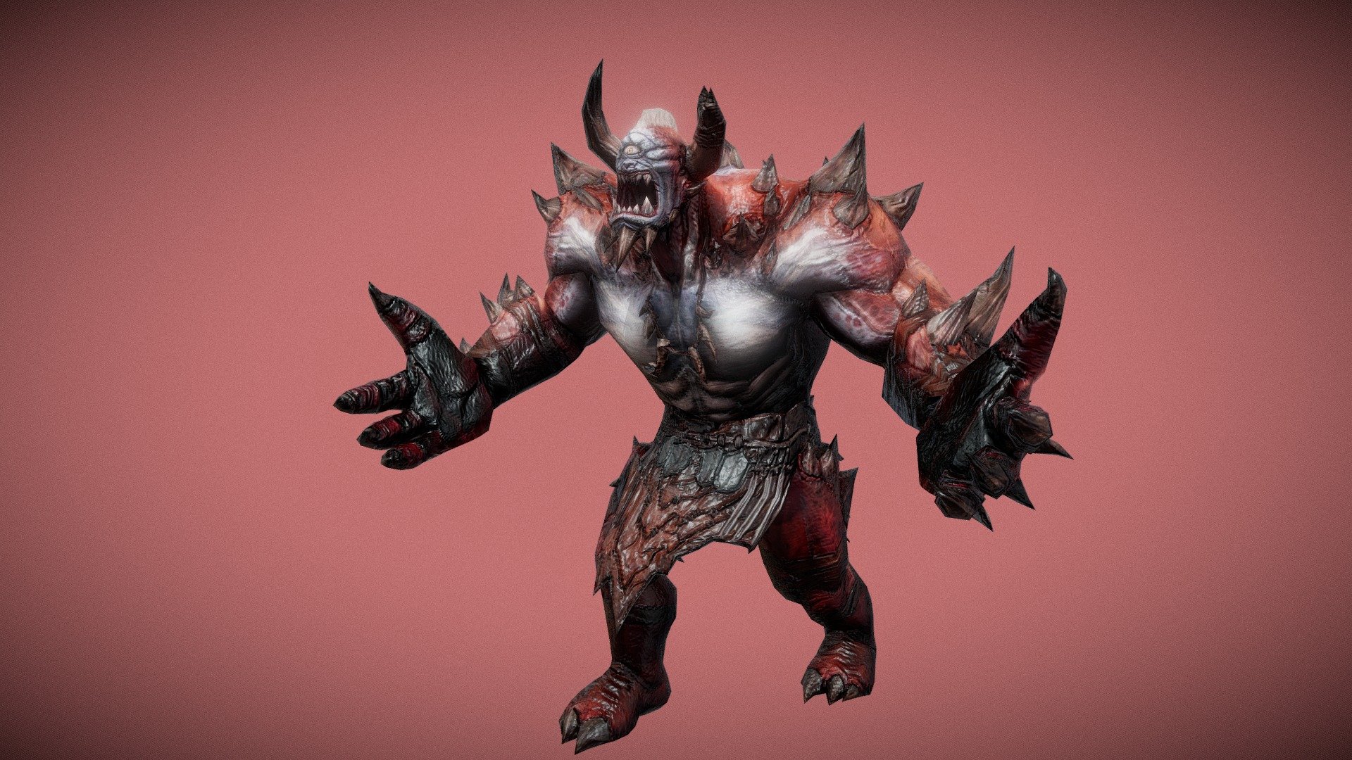 Lowpoly model of Orc Troll, character for your game project Contains multiple animatons. . The model use the same texture and material, Blender, Substance Painte Check out my profile to see the other cool stuff! - Orc Troll - Buy Royalty Free 3D model by Luna Studio (@StudioLuna) 3d model