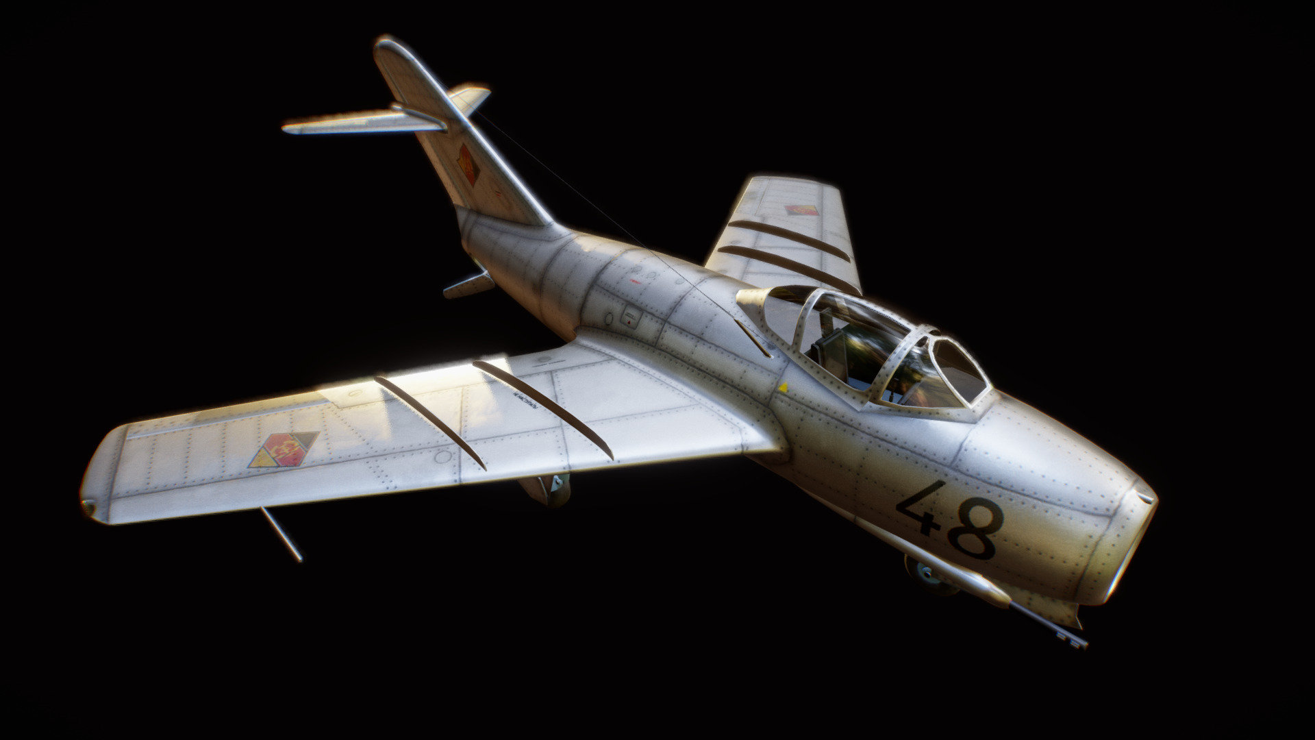 NVA DDR MiG-15 for mobile or RTS game
My artstation - NVA DDR MiG-15 - Download Free 3D model by Yksnawel 3d model