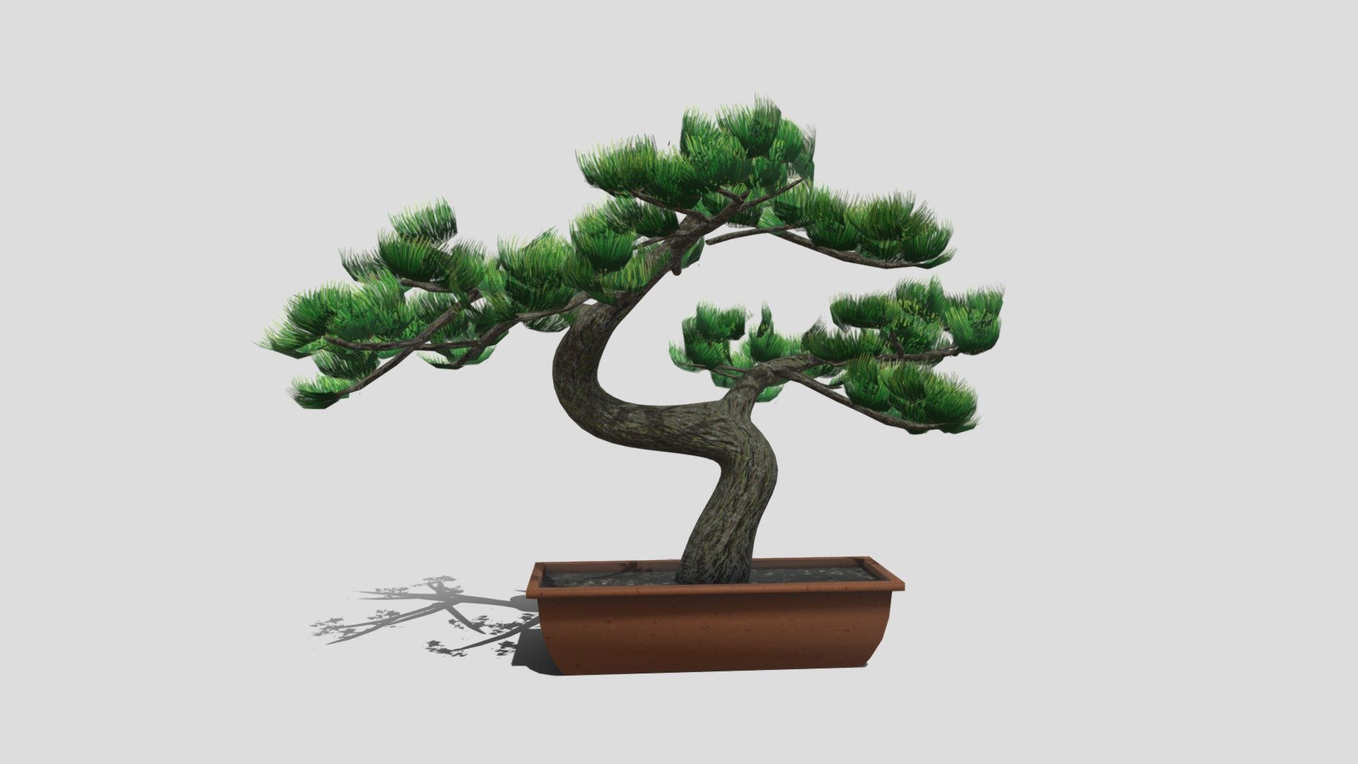 I prepared a small pine bonsai. There's also an original file, so use it in various ways - Plant_01 - Buy Royalty Free 3D model by rebuilderai (@RebuilderAI-vrin) 3d model