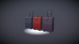 Luggage 01 case, bag, travel, suitcase, luggage, game-ready, game-asset, asset, game