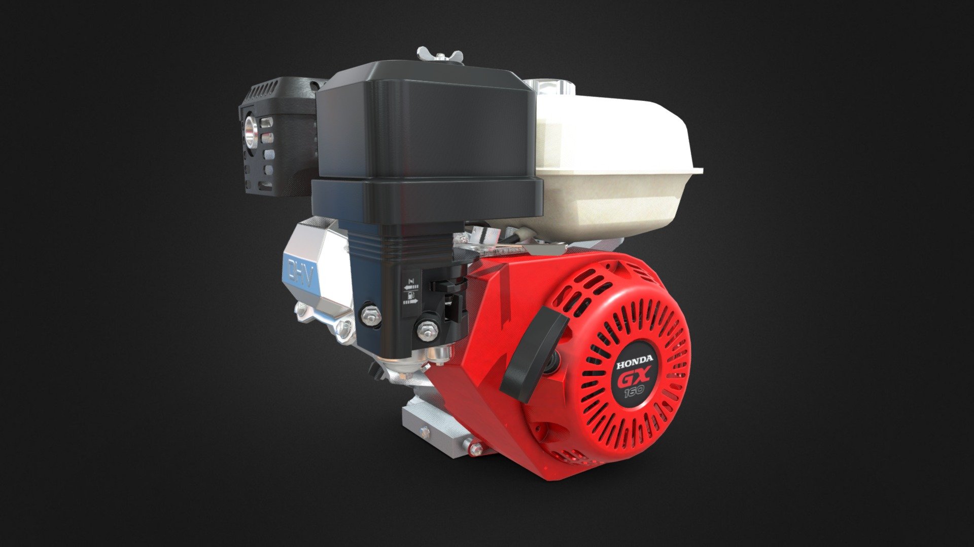Gasoline Engine 3D Model by ChakkitPP.


This model was developed in Blender 2.90.1
Unwrapped Non-overlapping and UV Mapping
Beveled Smooth Edges, No Subdivision modifier.

No Plugins used.



High Quality 3D Model.


High Resolution Textures.

Polygons 56963 / Vertices 58471

Textures Detail :


2K PBR textures : Base Color / Height / Metallic / Normal / Roughness / AO

File Includes : 


fbx, obj / mtl, stl, blend
 - Gasoline Engine - Buy Royalty Free 3D model by ChakkitPP 3d model