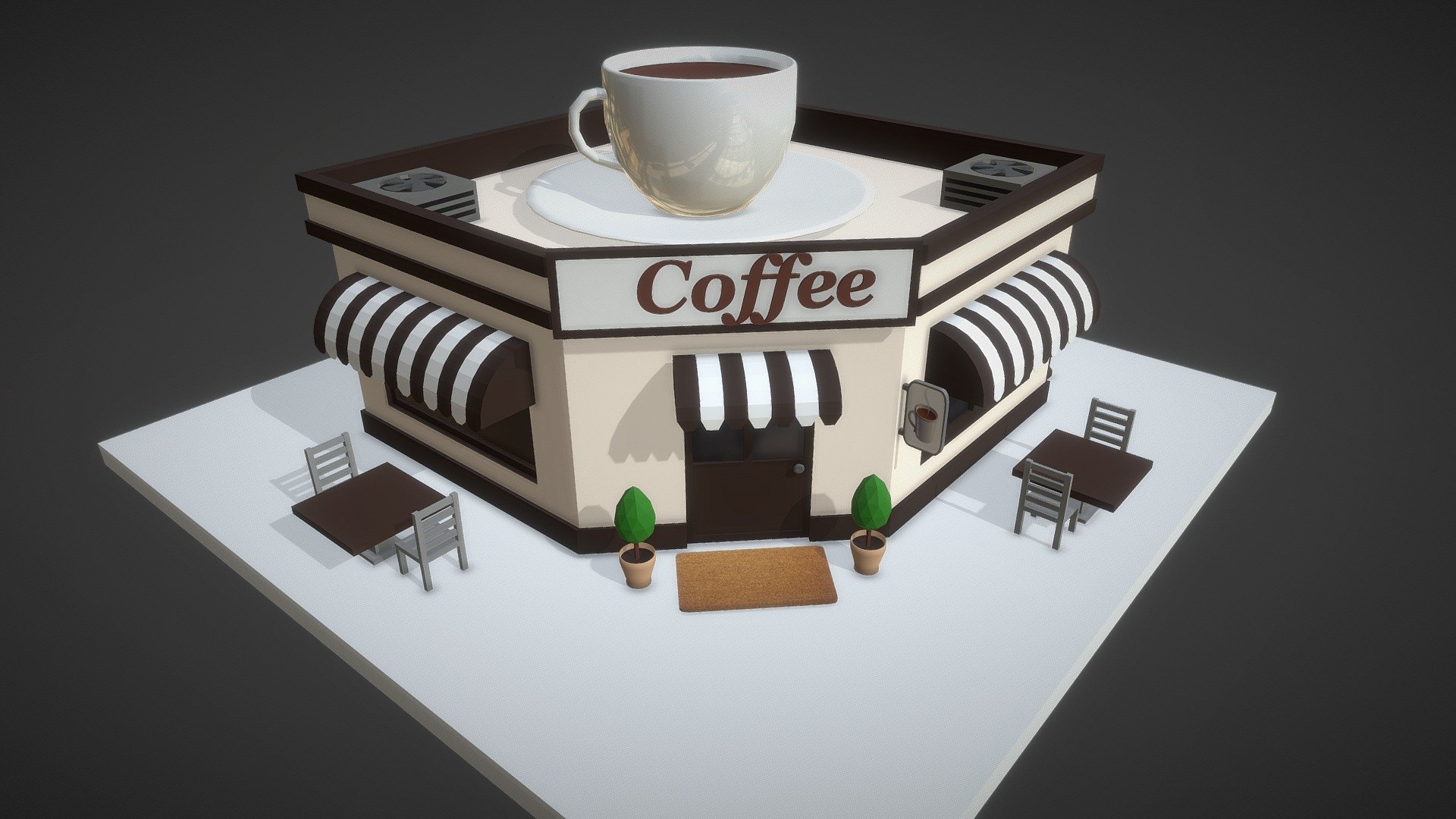 ♦ Low Poly Coffee

♦  Materials and textures.

 ° All materials included.
 ° All textures included.
 - Low Poly Coffee - Buy Royalty Free 3D model by Payne (@NeedLowPoly) 3d model