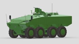 Eitan 8x8 APC Armoured Fighting Vehicle