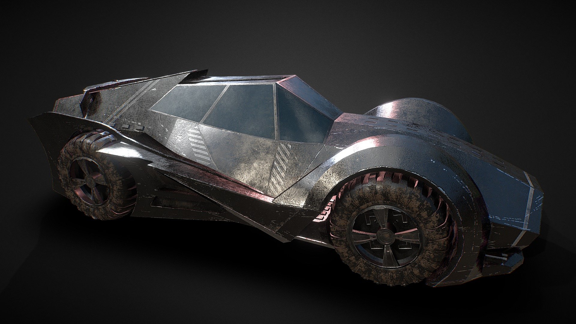 Render with the environment -https://www.artstation.com/artwork/2r13x Render with the environment 2 - https://www.artstation.com/artwork/X8dZD Render model - https://www.artstation.com/artwork/4LZBW - SCI FI Car - 3D model by Sagvo 3d model
