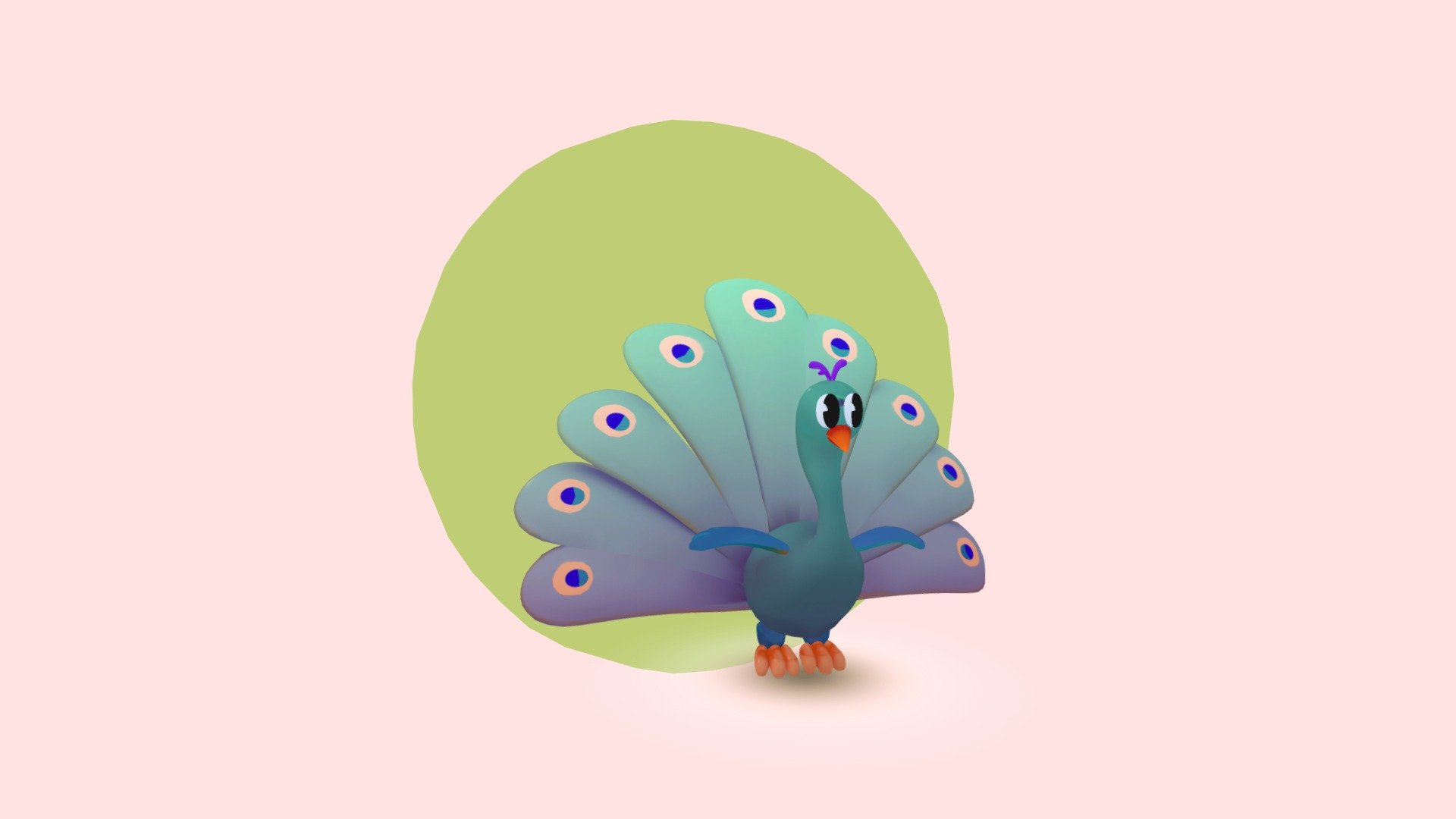 Turkey is a character from https://skfb.ly/oLxUt




You can buy the characters and use them in your projects!



Mushrooman

https://skfb.ly/oLyQ9

Cute Worm

https://skfb.ly/oLyQG

Unicorn

https://skfb.ly/oLyVz

Happy Flower

https://skfb.ly/oLzps

Time to play

https://skfb.ly/oLzB6
 - Cute Peacock - Buy Royalty Free 3D model by msanjurj 3d model