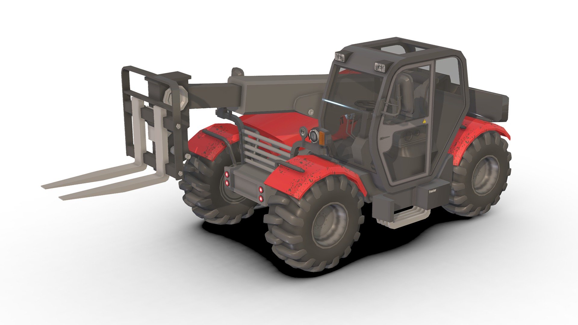 Tractor Hay Low_Poly .




You can use these models in any game and project.




This model is made with order and precision.




Separated parts (bodys . wheels . Steer . Forks ).




Very Low- Poly.




Truck have separate parts.




Average poly count: 20,000 tris.




Texture size: 2048 / 1024 (PNG).




Number of textures: 2.




Number of materials: 3.




Format: Fbx / Obj / 3DMax .




The original files are in the extra file .




Wait for my new models.. Your friend (Sidra).


 - Tractor Hay - Buy Royalty Free 3D model by Sidra (@Sidramax) 3d model