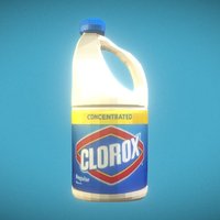 Bleach Bottle bleach, clorox, bottle