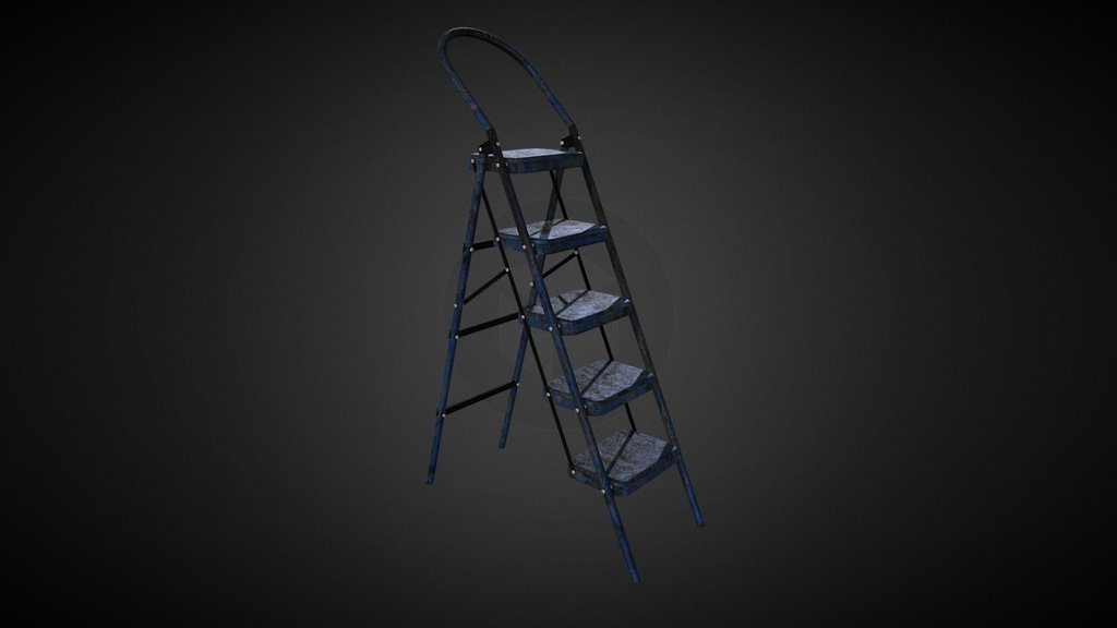 Published by 3ds Max - Metal Ladder - Download Free 3D model by Francesco Coldesina (@topfrank2013) 3d model