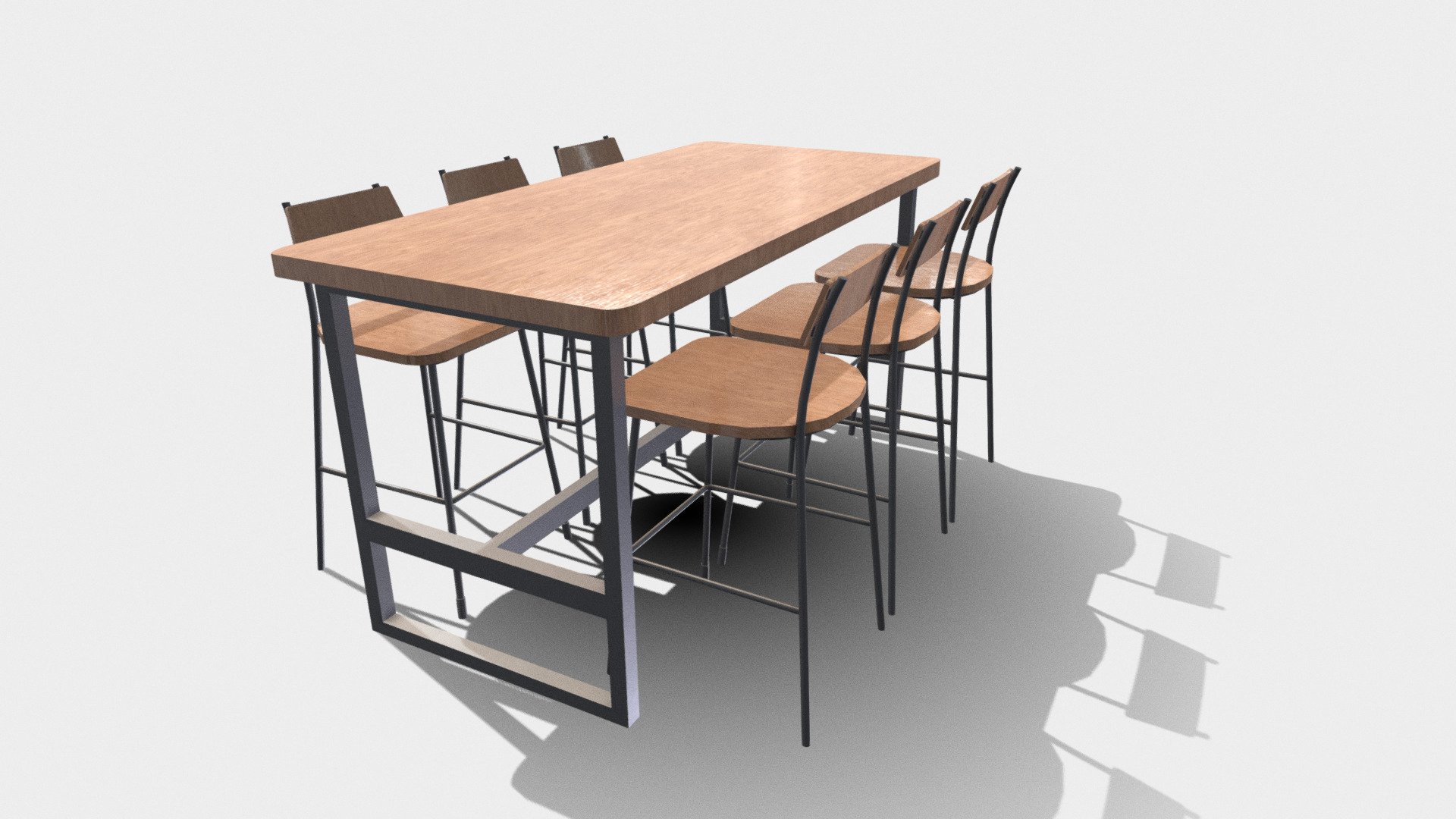 Lowpoly 3d Model Coffee Shop high table and chair modeling in blender and texturing in Substance Painter PBR texture with 2K Resolution

Hope you like this 3D Model

Thank you! - Coffee Shop High Chair And Table - Buy Royalty Free 3D model by cuankiproduction 3d model