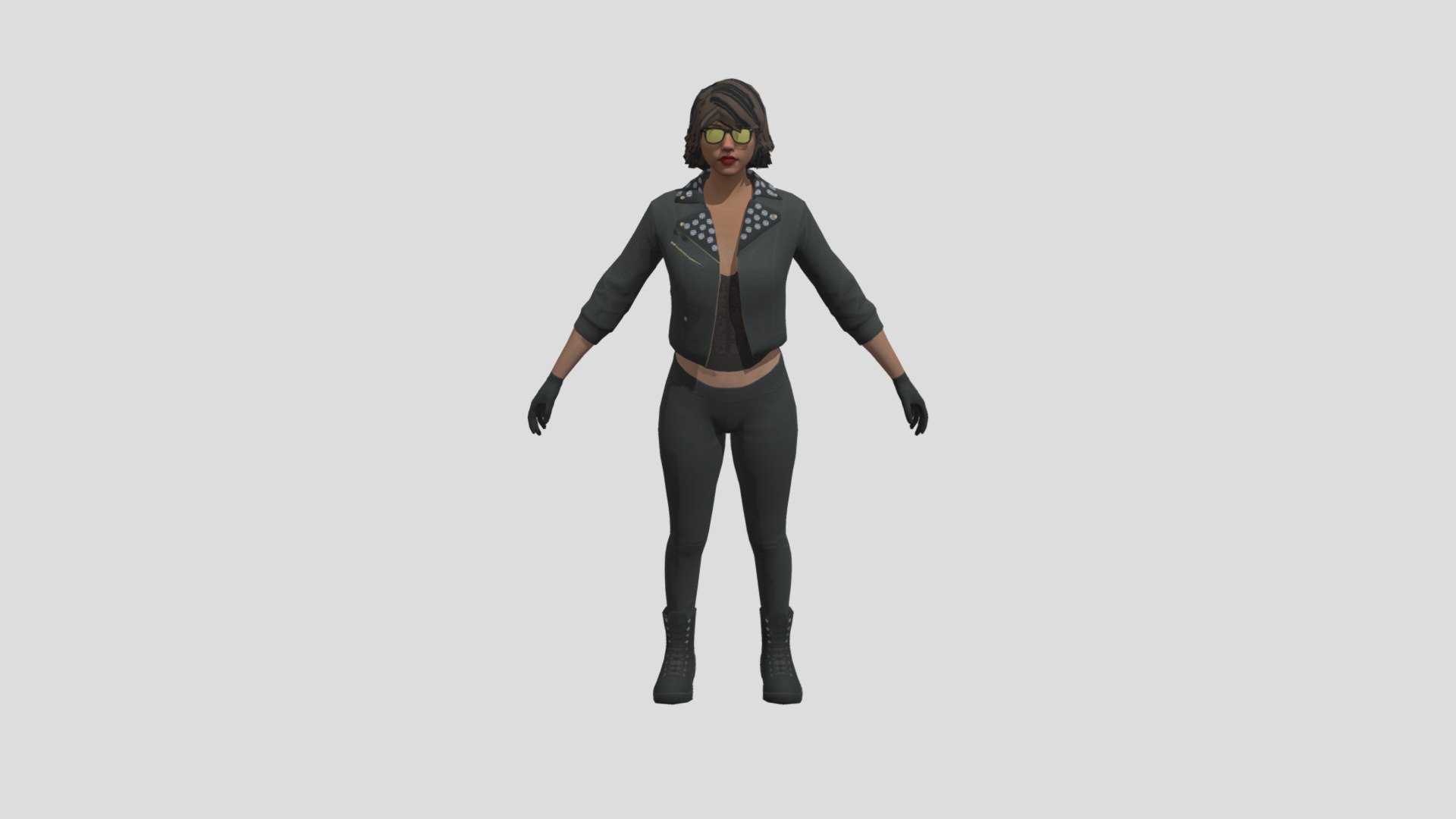 female-character-gtav - 3D model by Serhio7171 3d model
