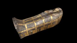 Second Coffin of Yuya, Valley of the Kings KV46 egypt, burial, coffin, gods, goddesses, ancient-egypt, afterlife, yuya, akhenaten, thuya, tomb, gold, 18th-dynasty, amenhotep_iii, queen-tiye, tiye, amarana