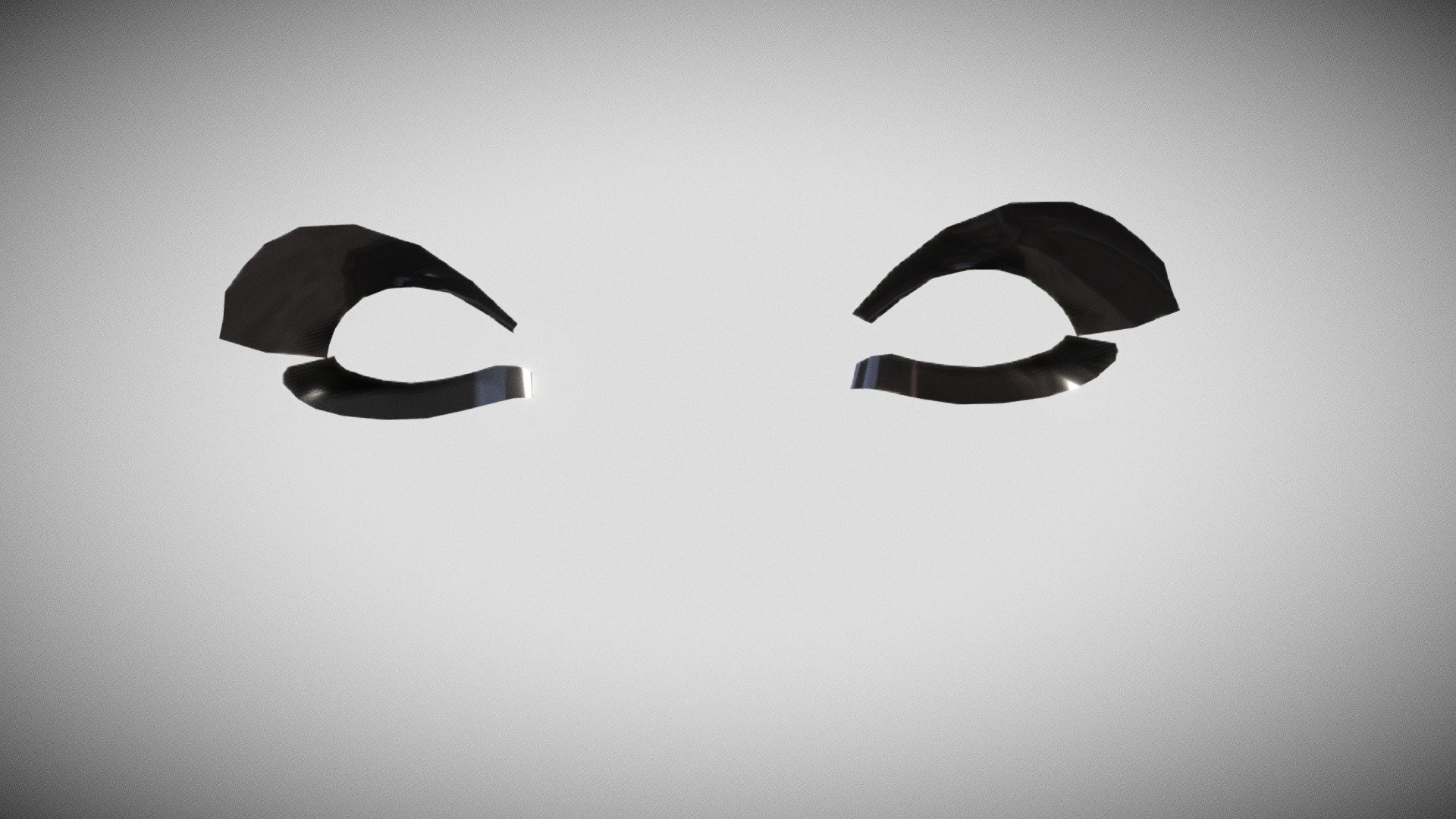 Eyelashes - Download Free 3D model by wilkinsportmusic 3d model