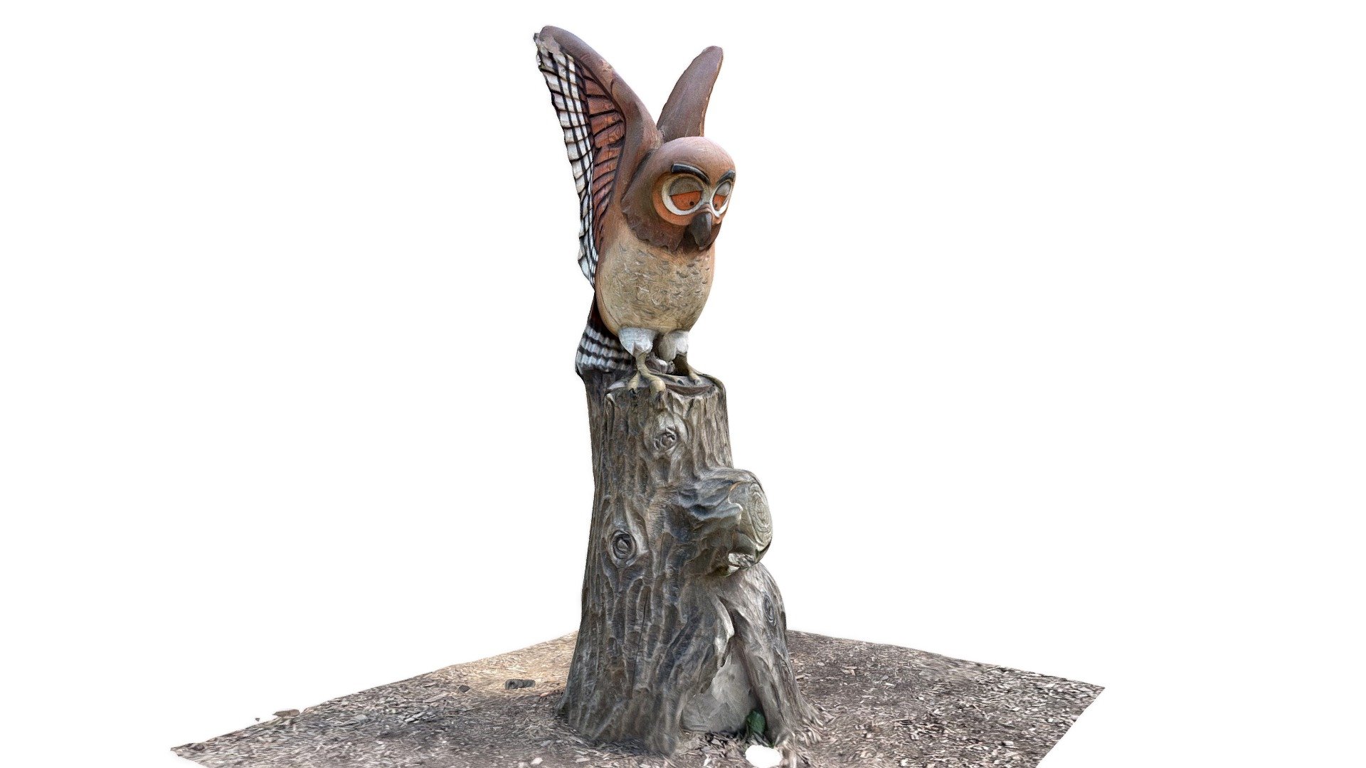 Gruffalo’s owl at Bedgebury Forest 

my 1scanaday is becoming 1scanaweek&hellip;

Captured with iPhone12 - The Owl - Download Free 3D model by manusainz 3d model