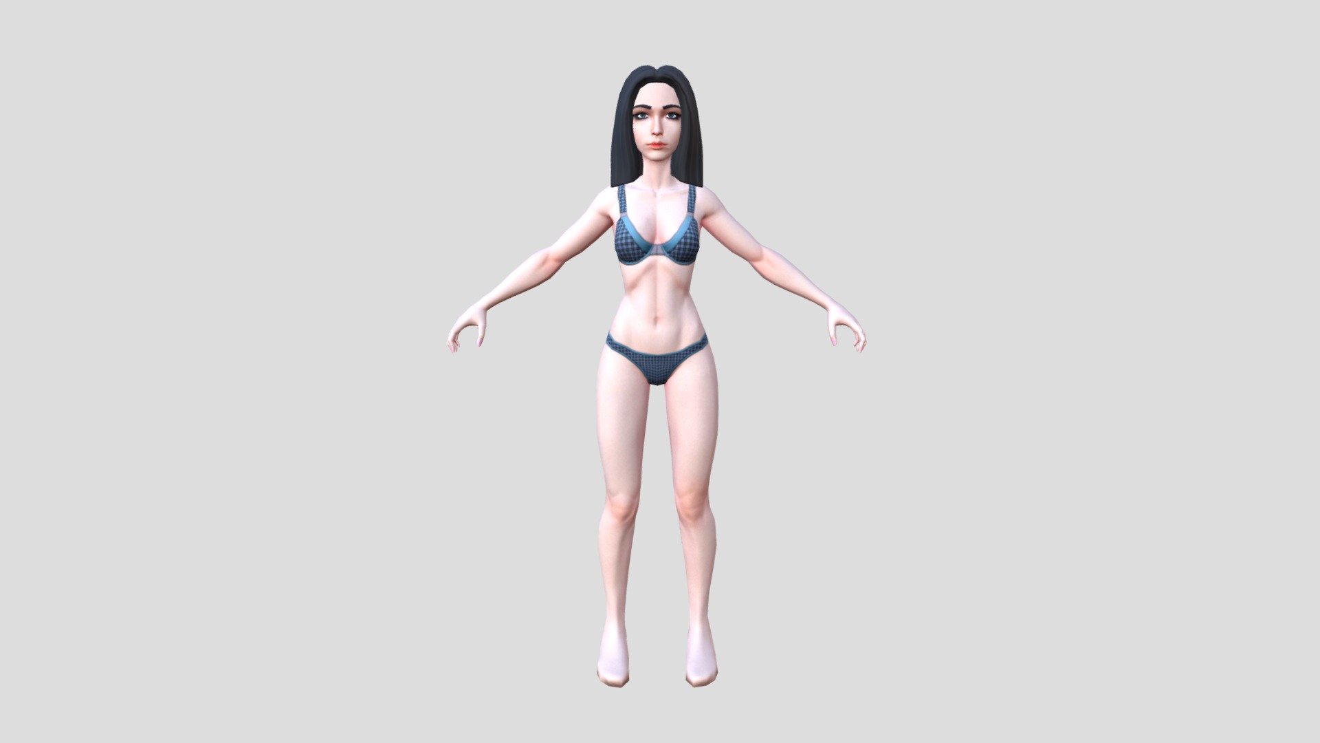 Heeello! I will show you here Karina,

a new Female Character, Game-ready, done in Blender3D and totally rigged. 

Its Mobile and Pc ready. 

If you need a customized model contact me!  Buy low poly 3d character - Mobile Ready Female Character - Rigged - Buy Royalty Free 3D model by Your 3D Character (@your3dcharacter) 3d model