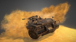 World at Arms jeep, sand, gameloft, sci-fi, futuristic, car