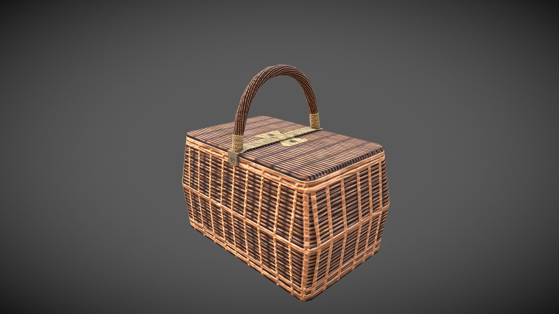 Basket - Buy Royalty Free 3D model by XperienciaVirtual 3d model