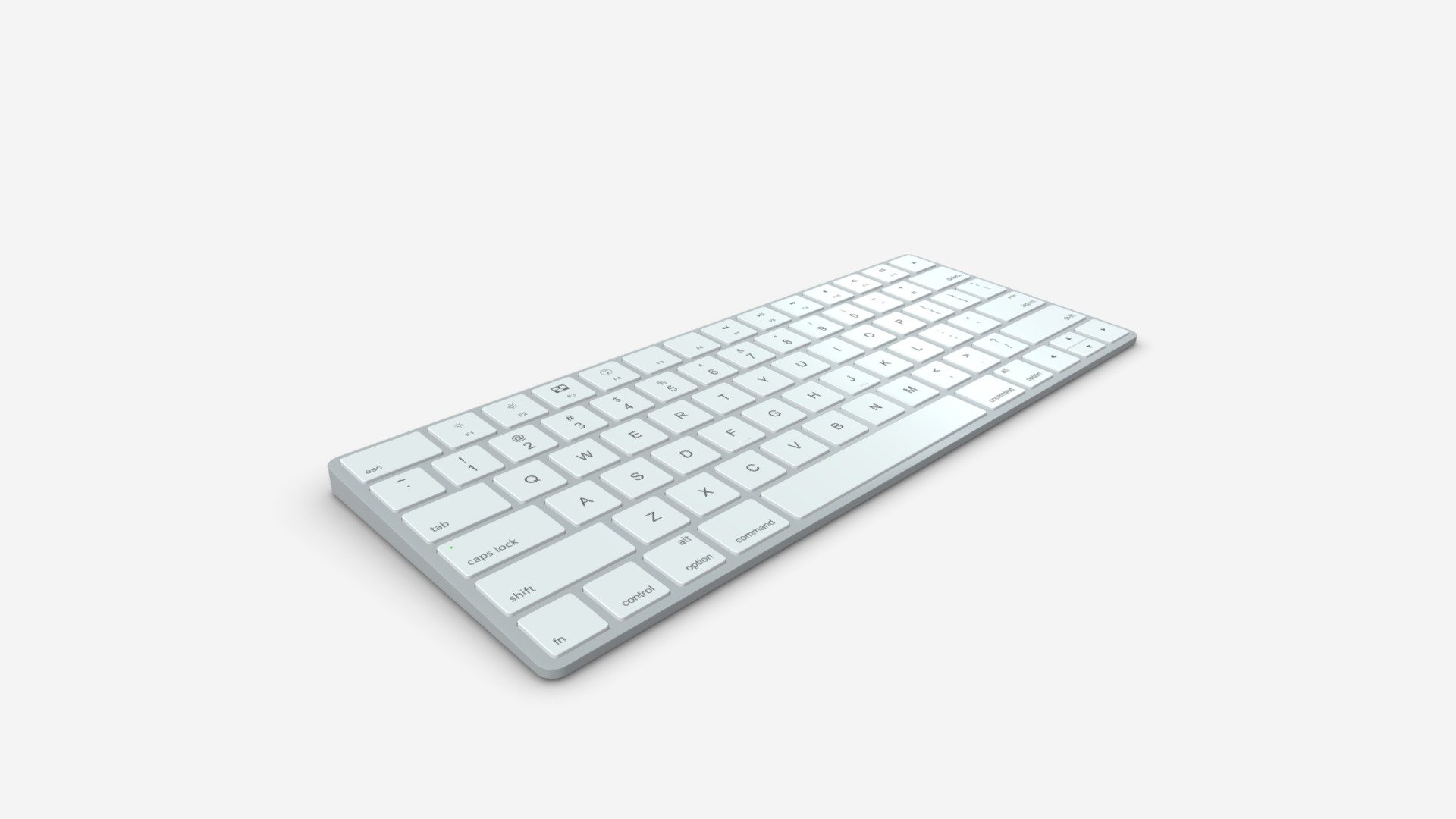 Magic Keyboard 2 - 3D model by 3D Tech Design (@3dtechdesign) 3d model