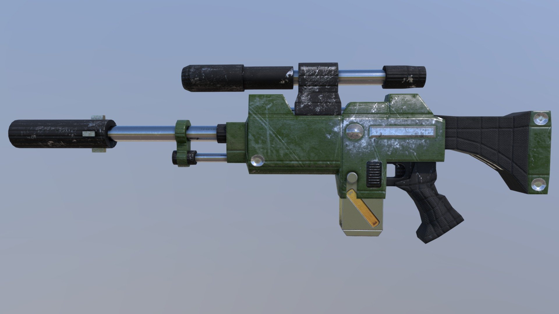 The Long-Las is a sniper variation of the Lasgun with a much longer barrel for increased range and accuracy, and also to prevent overheating. However the barrel makes a Long-Las up to twice as long as a standard Lasgun and thus difficult to use in close quarters.




Lexicanum

All symbols or any ideas of warhammer40k are in copyright of GamesWorkshop 3d model