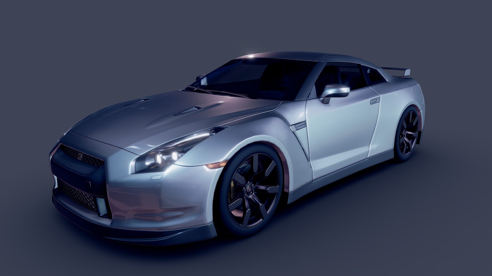 - Nissan GT-R wip - 3D model by Andrei V (@vav206) 3d model
