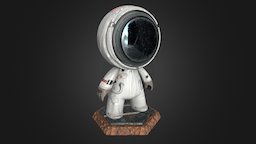 Meet MAT spaceman, astronaut, contest, allegorithmic, meetmat17, substancepainter, substance