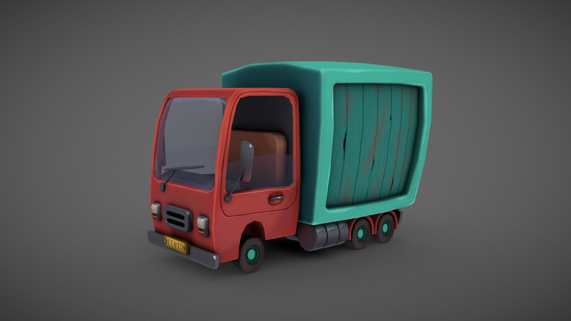 Handpainted Stylized Truck that I made for the 27th week of #SketchfabWeeklyChallenge. This weeks theme: “Car”.

“Delivering goods on a weekly basis”.

Based on an artwork made by Yogender Pal.

Made with Maya and Substance Painter 3d model