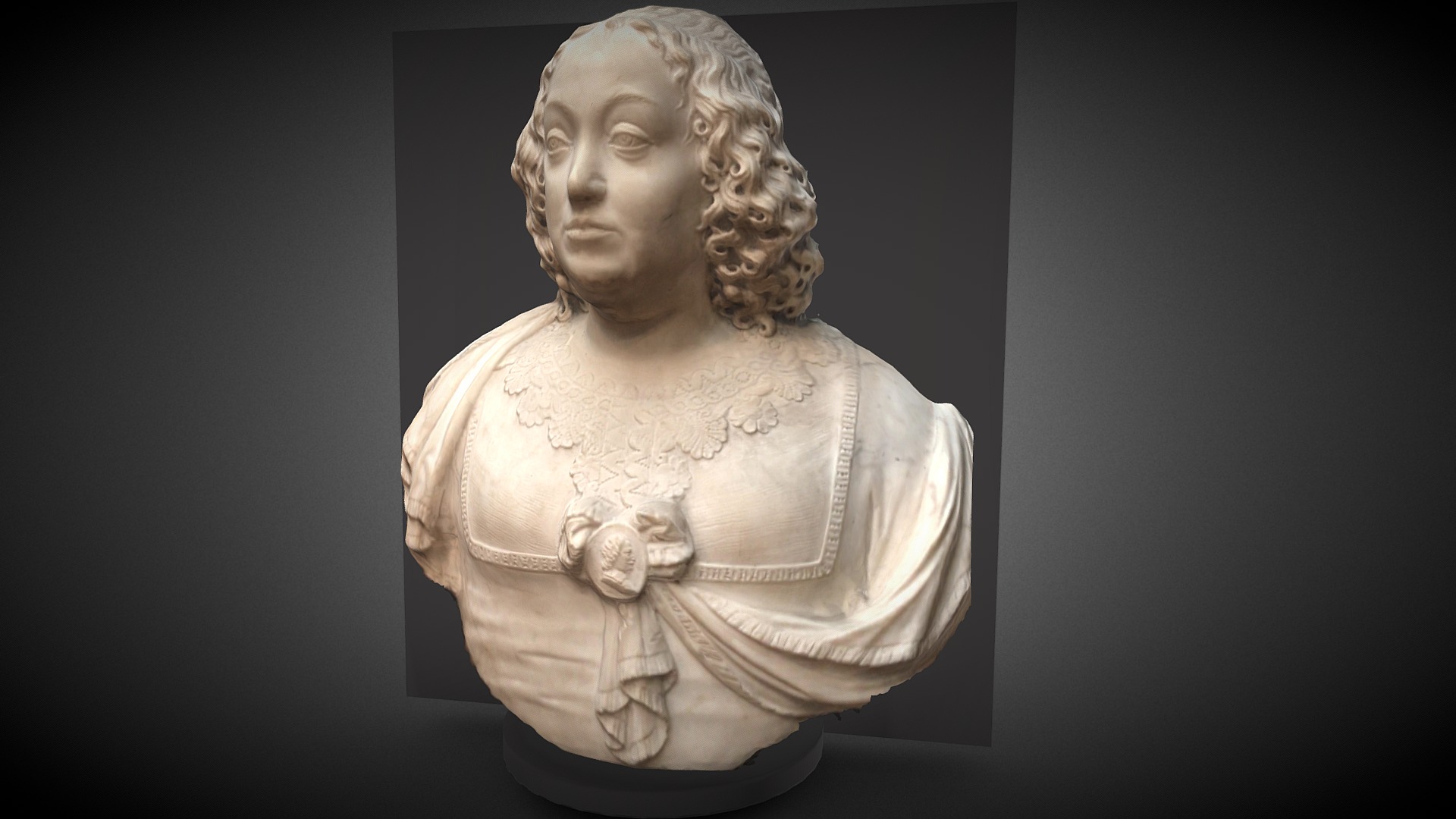 Bust of lady
Rijksmuseum Museum, Amsterdam.

Details missing. (contribution of details welcome) - Bust. Rijksmuseum Amsterdam - Download Free 3D model by Moshe Caine (@mosheca) 3d model