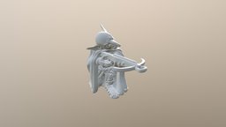 Goblin Ranger fantasy-dnd-goblin-ranger-model, zbrush