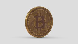 New Bitcoin virtual, symbol, coin, mining, money, electronic, network, bitcoin, business, currency, web, net, golden, cash, internet, bit, banking, bit-coin, digital, concept, gold