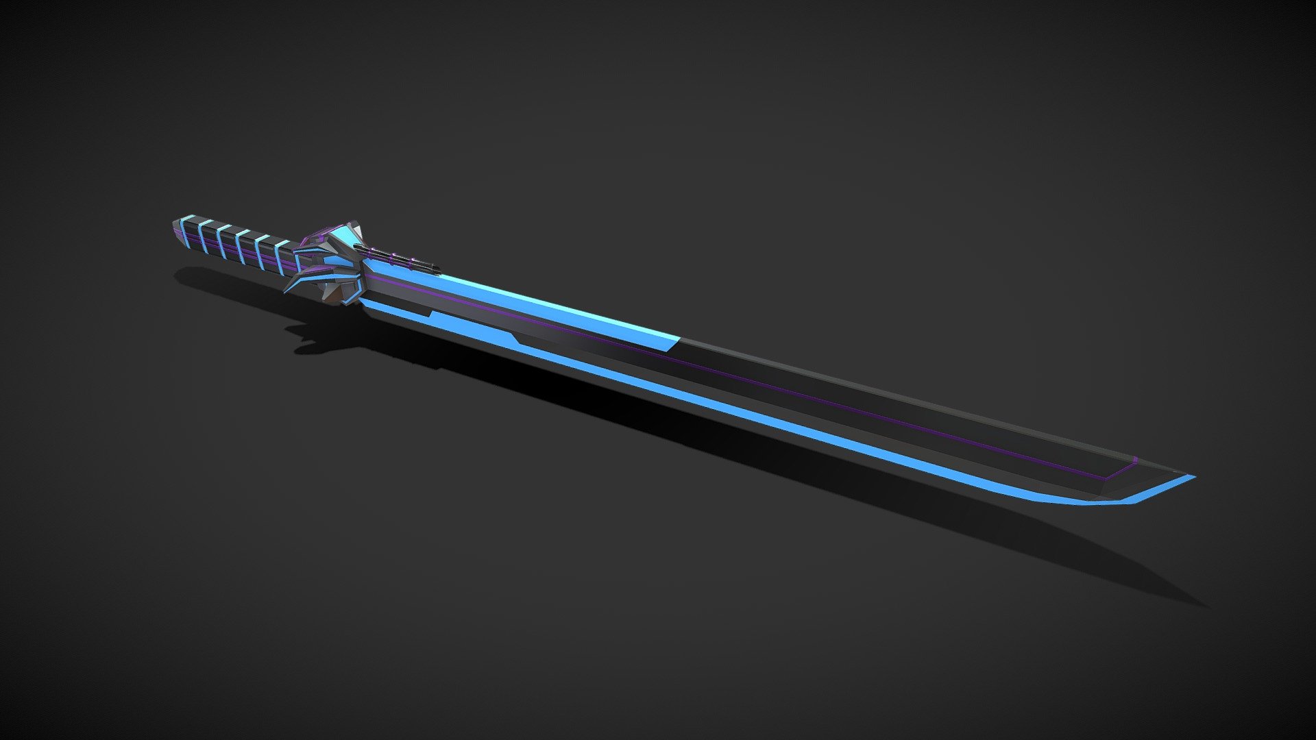 A sword with a holo interface that you can use the thumb to interact with, and a small pistol barrel to use in a sticky sticky situation..but make the shot count because it can only hold one at a time.
Formats: FBX             
Modeled from a reference photo
Collection link: https://skfb.ly/6UCyt
 - Scifi Stun Sword - Download Free 3D model by MOJackal 3d model
