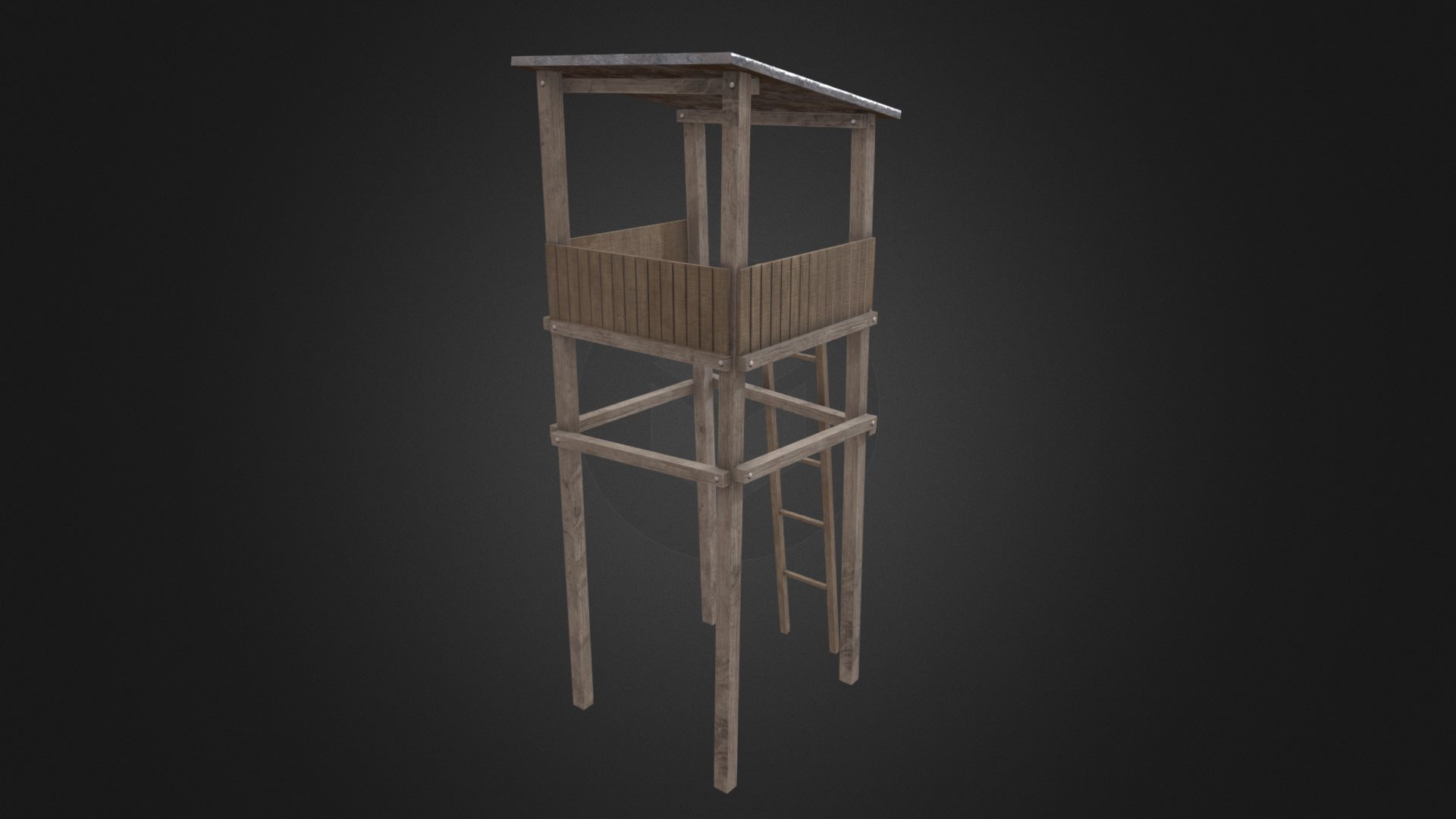Watch Tower - 3D model by Lee (@m3dlee) 3d model