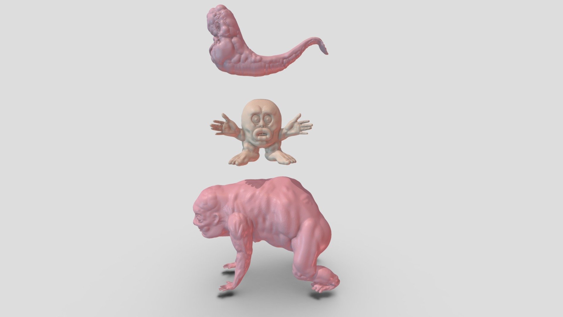 Messin in medium - Evolution - 3D model by thomasmwakely 3d model