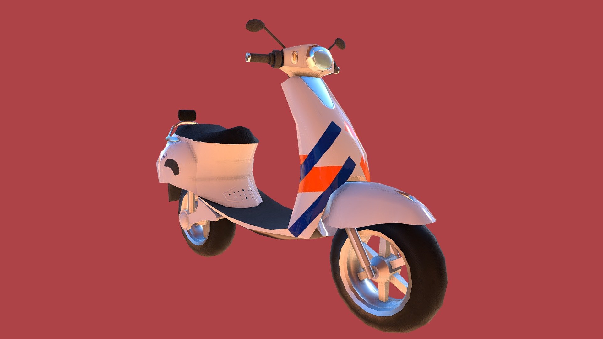 Politie Scooter I have made to get a intership.
Politie Scooter because they are unable to use a bicycle
Feedback is Welcom

Cheers! - Politie Scooter - 3D model by thijs174 3d model