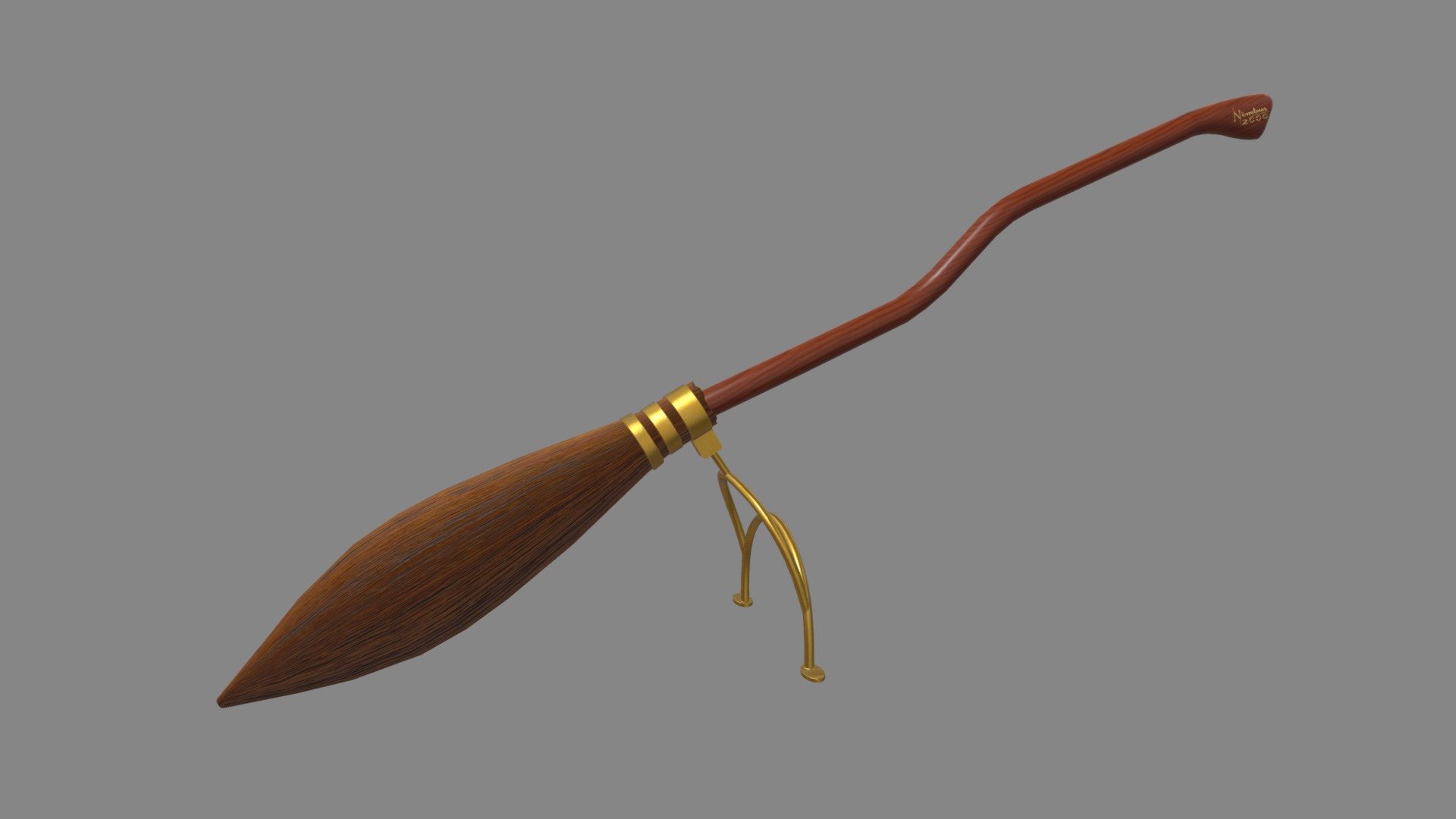 This model contains a Nimbus 2000 from the movie Harry Potter and an object based on the J.K. Rowling history which i modeled in Maya 2018. This model is perfect to create a new great scene with different object from this great fantasy world.

The model is ready as one unique part and ready for being a great CGI model and also a 3D printable model, i will add the STL model, tested for 3D printing in Ultimaker Cura. I uploaded the model in .mb, ,blend, .stl, .obj and .fbx.

If you need any kind of help contact me, i will help you with everything i can. If you like the model please give me some feedback, I would appreciate it.

Don’t doubt on contacting me, i would be very happy to help. If you experience any kind of difficulties, be sure to contact me and i will help you. Sincerely Yours, ViperJr3D - Nimbus 2000 Harry Potter - Buy Royalty Free 3D model by ViperJr3D 3d model