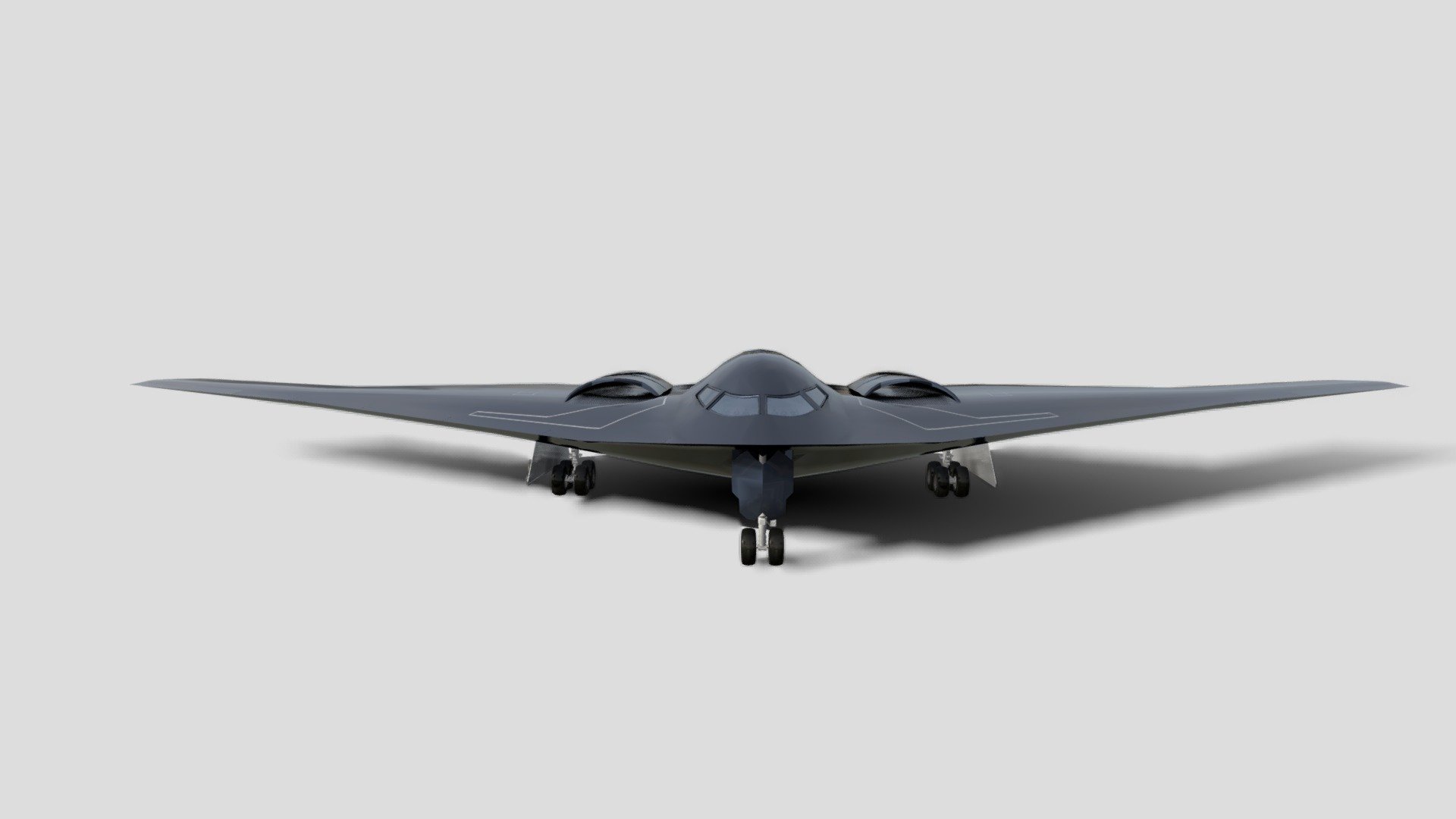 Northrop Grumman B-2 Spirit for Geo-FS online Flight Simulator. Is A WIP and has not been updated in game 3d model