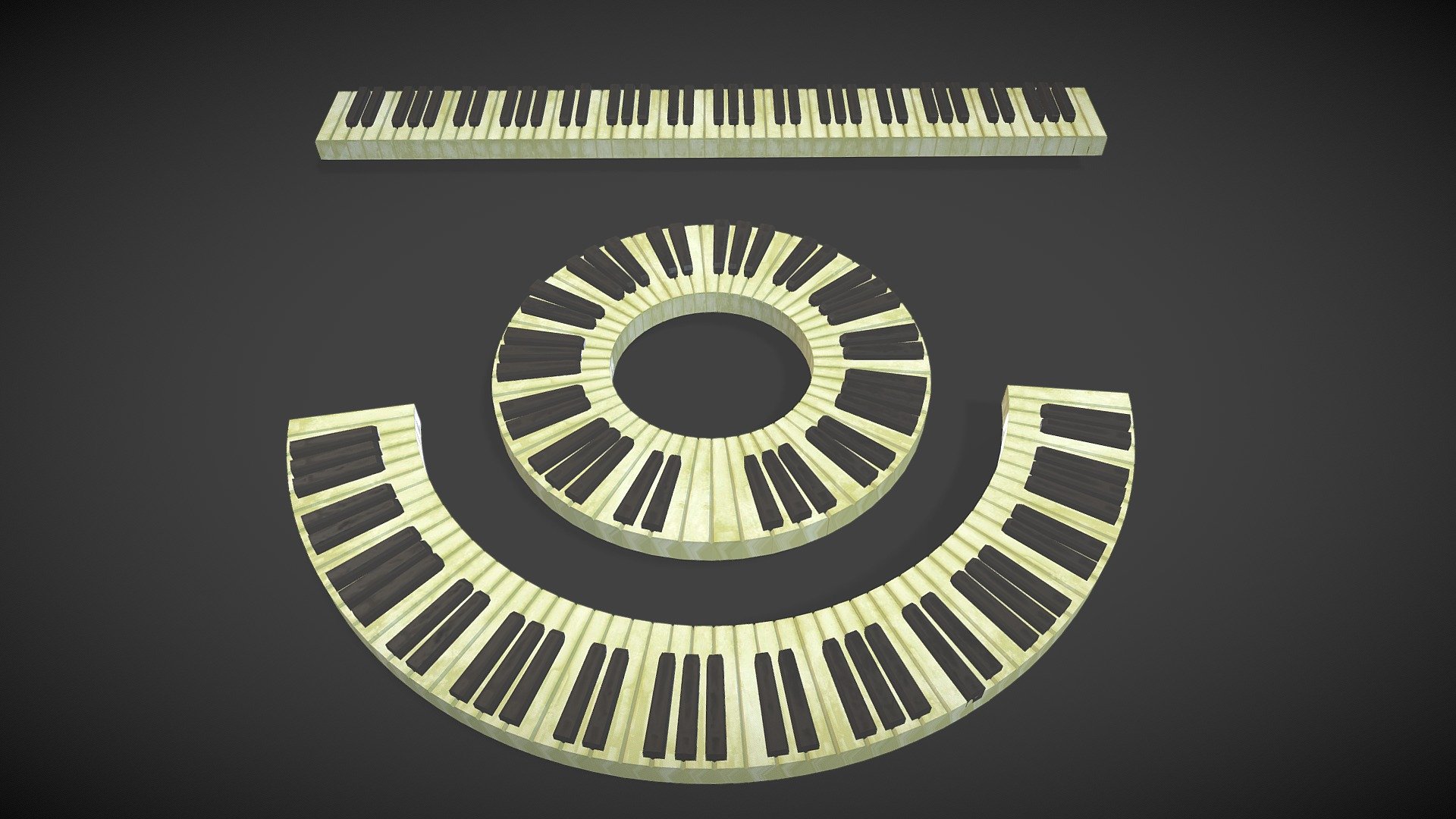 #sketchfabweeklychallenge - Piano - Buy Royalty Free 3D model by Deepak_Sharma 3d model