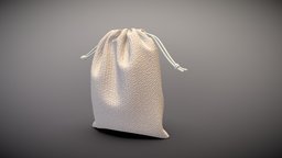 Little natural Bag cloth, bag, natural, canvas, garment, substancepainter, substance, asset