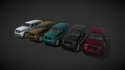 Generic Off-Road Car With Interior Lowpoly automobile, standard, urban, off, road, generic, classic, automotive, auto, passenger, utility, off-road, vehicle, pbr, lowpoly, low, poly, car, sport, interior, generic-off-road-car, generic-off-road-car-interior