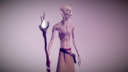 Alien Monk monk, alien, alienchallenge2017, creature, zbrush