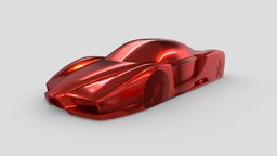 Ferrari Enzo Speedform Supercar Automotive Art