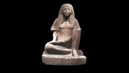 Statue of Hapi the Scribe, egypt, museum, sandstone, hieroglyphs, ancient-egypt, wood-carving, karnak, nobleman, egyptian-sculpture, stone, karnak-temple, egyptian-scribe