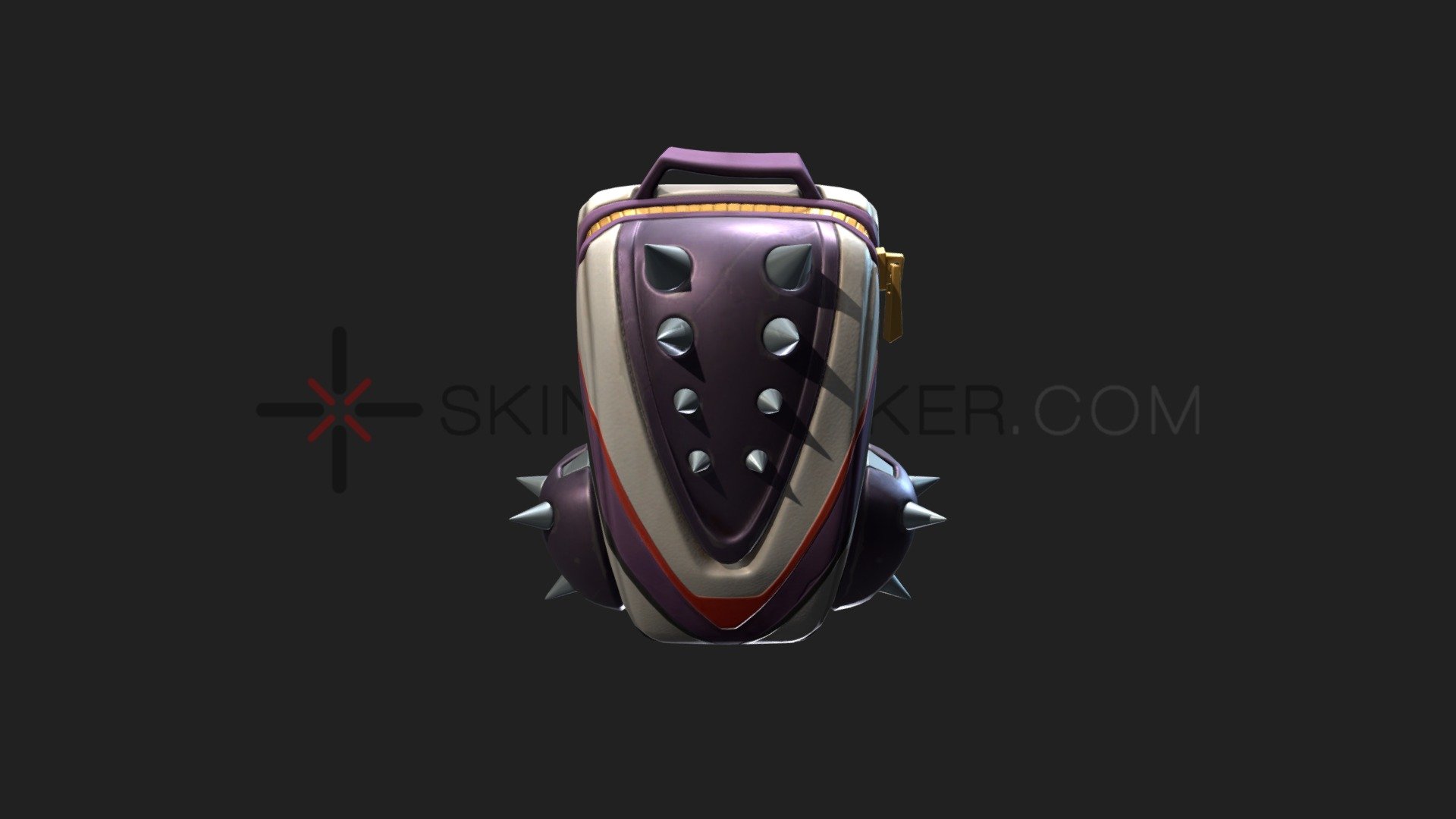 Uploaded for Skin-Tracker.com - Fortnite - Spiked Shell - 3D model by Skin-Tracker (@stairwave) 3d model