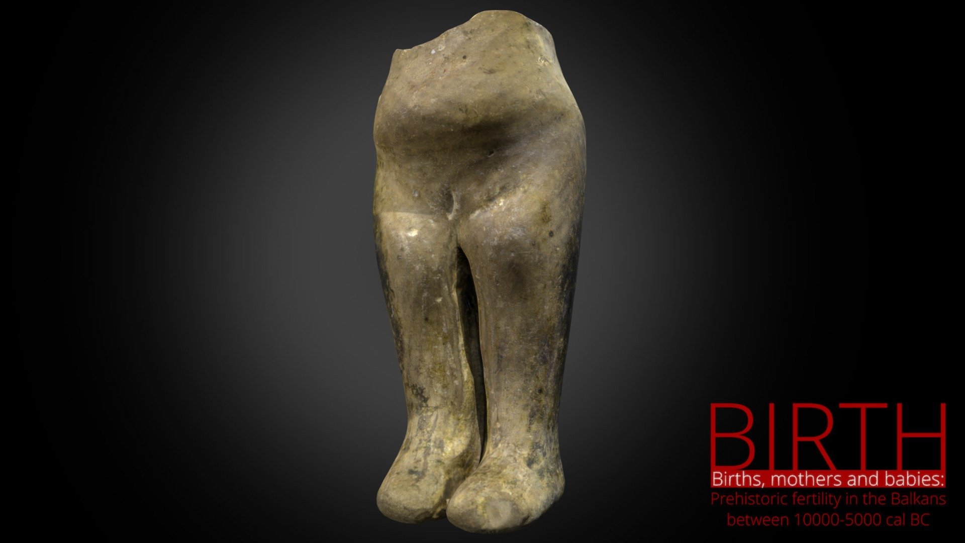 Figurine, Vinča - Belo Brdo site - 3D model by ERC BIRTH project, BioSense Institute (@BirthProject) 3d model