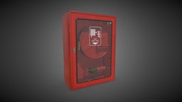 Fire Hose Cabinet prop, extinguisher, fireman, emergency, props, fire, realistic, firefighter, game-ready, firehydrant, gamereadymodel, gamereadyasset, firehose, emergency-services, gameasset, industrial