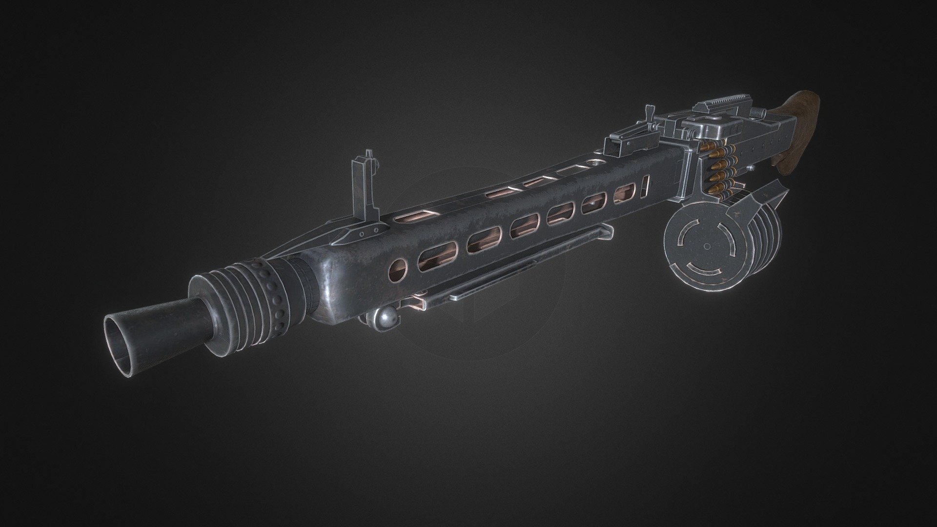 A Low poly 3D model of MG3 Light Machine Gun.
Please do follow me on Artstation https://www.artstation.com/vipin-sanil - Rheinmetall MG3 Light Machine Gun - Buy Royalty Free 3D model by Vipin Sanil (@vipinsanil4) 3d model