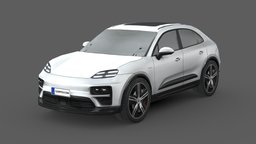 Porsche Macan Turbo Electric modern, power, porsche, vehicles, tire, cars, suv, drive, luxury, speed, automotive, turbo, crossover, macan, vehicle, lowpoly, futuristic, car, electric, porsche-macan, porsche-macan-turbo