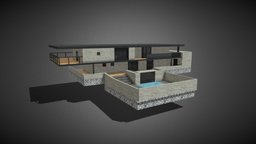 Modern house mansion, free3dmodel, freemodel, architecture, house, free, construction