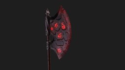 Mawdrins Axe substance, weapon, game, lowpoly, substance-painter, axe